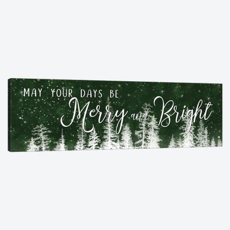 Merry and Bright  Canvas Print #LOD132} by Lori Deiter Canvas Wall Art