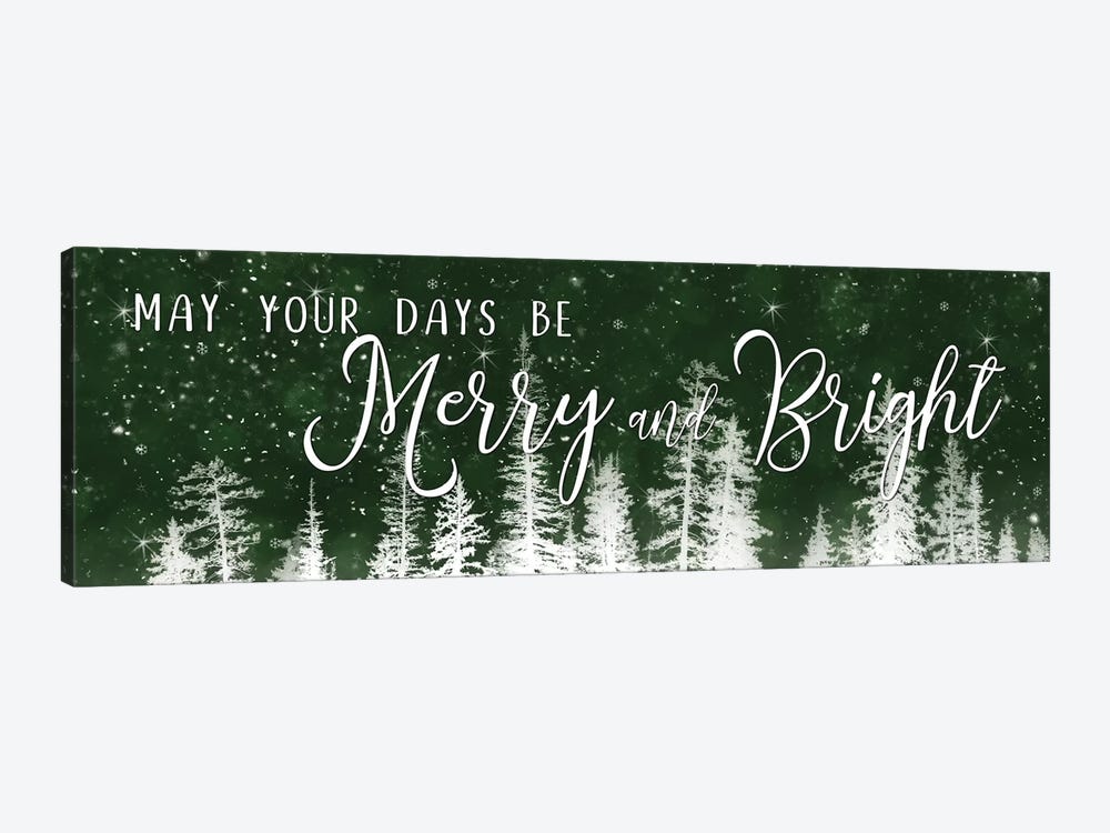 Merry and Bright  by Lori Deiter 1-piece Canvas Wall Art