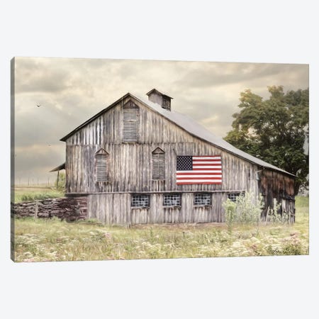 Rural Virginia Barn Canvas Print #LOD160} by Lori Deiter Canvas Art Print