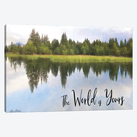 The World is Yours Canvas Print #LOD163} by Lori Deiter Canvas Print