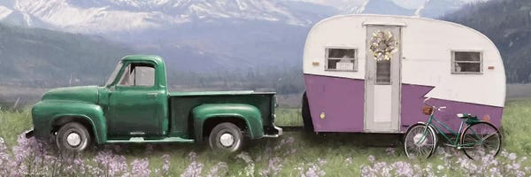 Lori Deiter: Spring Camping with Bike by Lori Deiter
