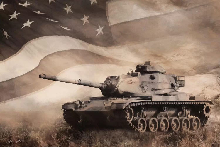 The Liberator Tank by Lori Deiter wall art