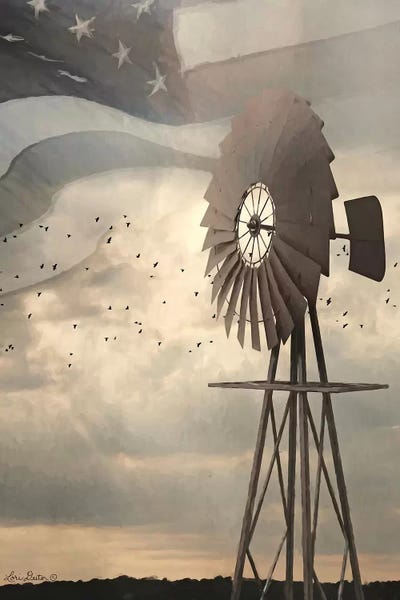 Watermills & Windmills: Land That I Love Windmill I by Lori Deiter