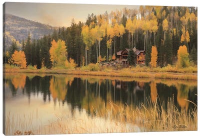 Durango Reflections Canvas Art Print - Reflective Moments