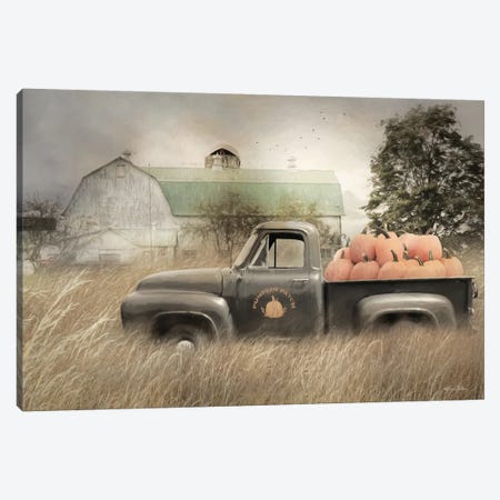 Happy Harvest Truck Canvas Print #LOD248} by Lori Deiter Canvas Art