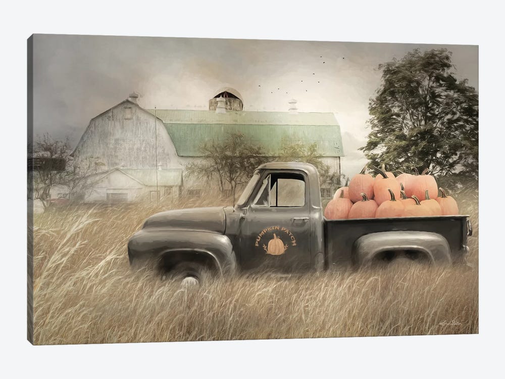 Happy Harvest Truck by Lori Deiter 1-piece Canvas Print