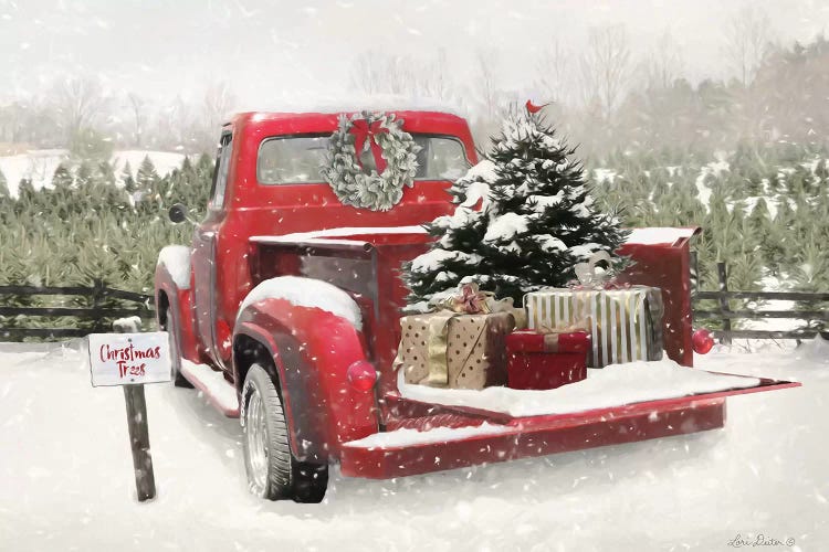 Truck Full Of Presents by Lori Deiter wall art