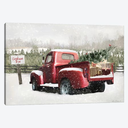 Winter Stop Canvas Print #LOD277} by Lori Deiter Canvas Wall Art