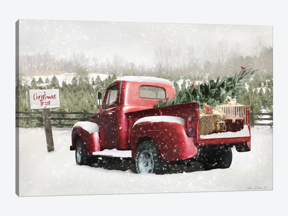Winter Stop by Lori Deiter 1-piece Art Print