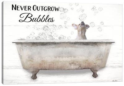 Never Outgrow Bubbles Canvas Art Print - Lori Deiter