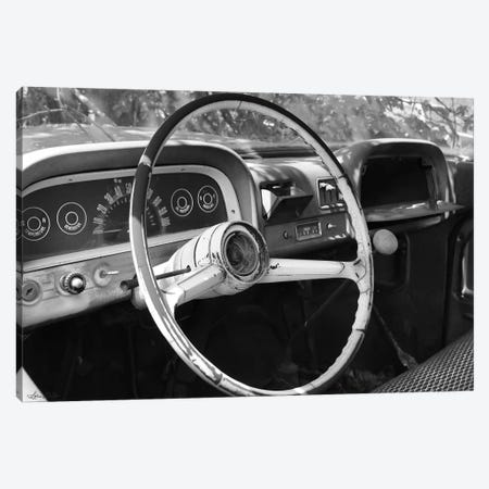 Chevy Steering Wheel Canvas Print #LOD302} by Lori Deiter Art Print