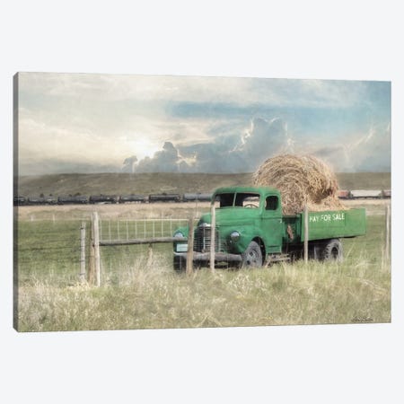 Hay For Sale Canvas Print #LOD308} by Lori Deiter Canvas Print