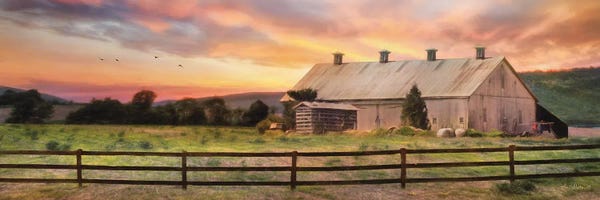 Farms: Sunset In The Valley by Lori Deiter