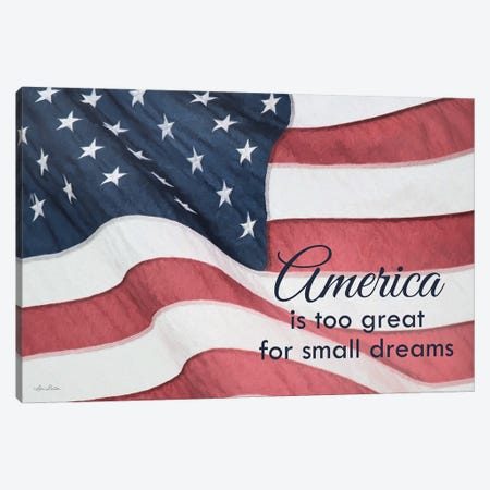 America Is… Canvas Print #LOD401} by Lori Deiter Canvas Art