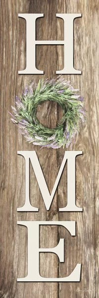 Lori Deiter: Lavender Wreath Home  by Lori Deiter