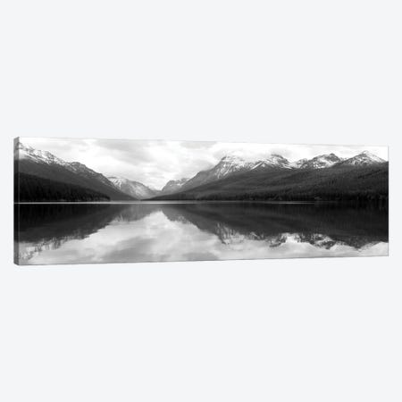 Bowman Lake Reflections Canvas Print #LOD411} by Lori Deiter Canvas Print