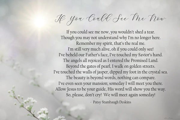 Penny Lane Publishing: If You Could See Me Now - Floral by Lori Deiter