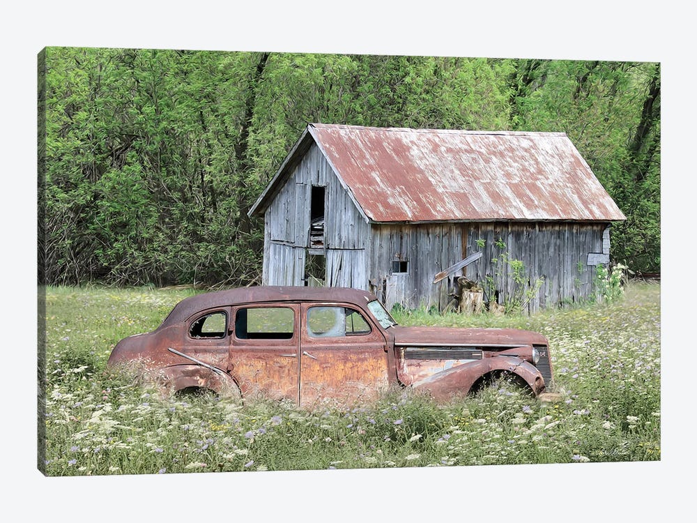 Old And Rustic by Lori Deiter 1-piece Canvas Print