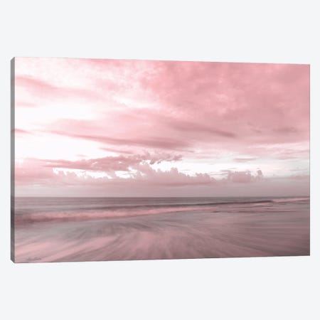Pink Beach Emotions Canvas Print #LOD450} by Lori Deiter Canvas Art Print
