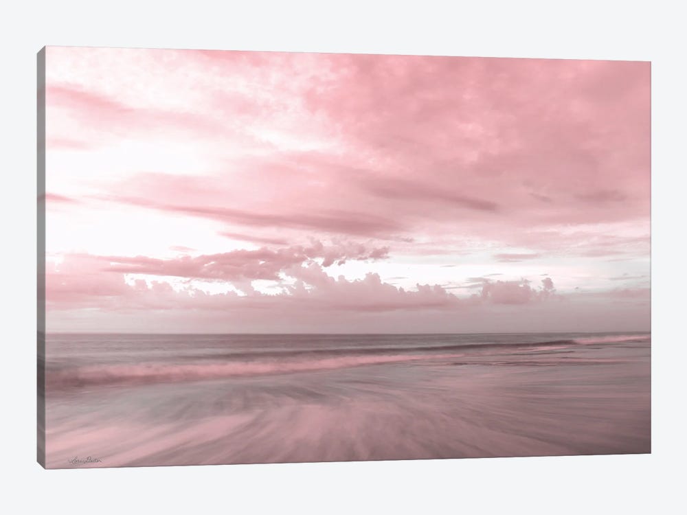 Pink Beach Emotions by Lori Deiter 1-piece Canvas Artwork