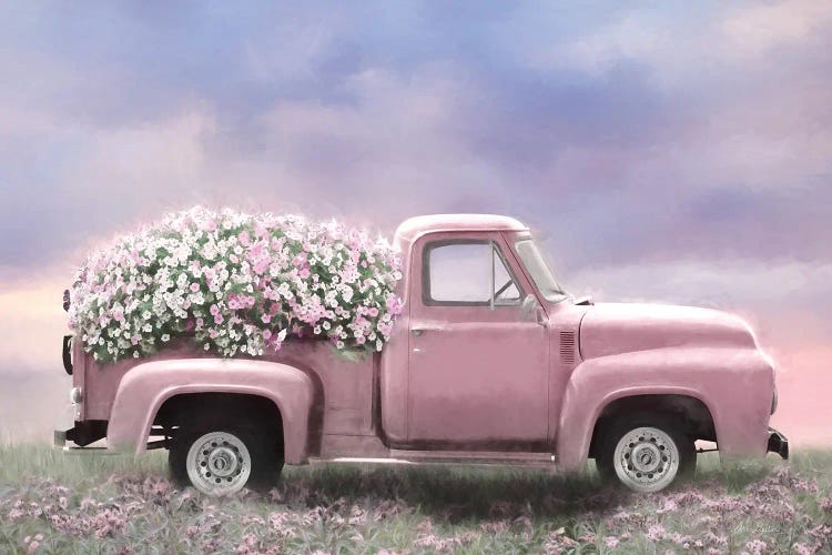 Pink Floral Truck