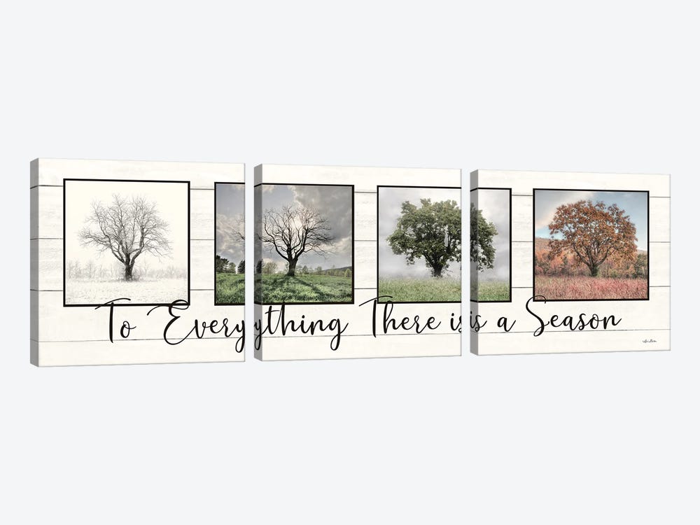 To Everything There Is A Season by Lori Deiter 3-piece Canvas Art