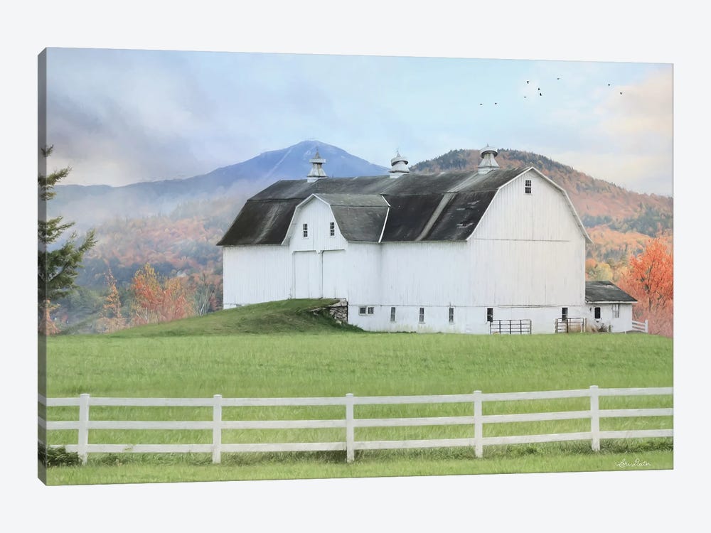 Adirondack Farm 1-piece Canvas Art Print