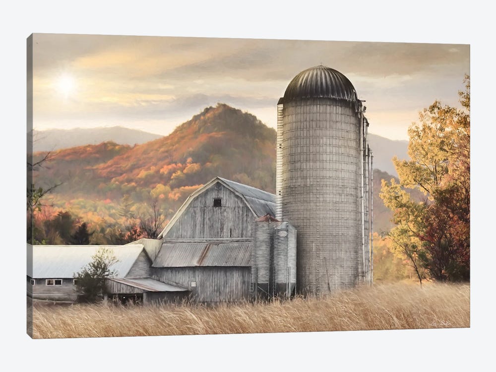 Autumn At The Farm by Lori Deiter 1-piece Canvas Wall Art