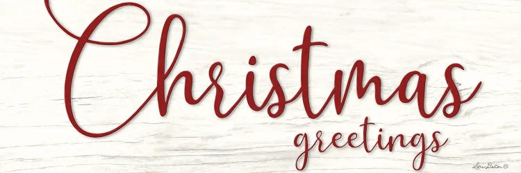 Christmas Greetings by Lori Deiter wall art
