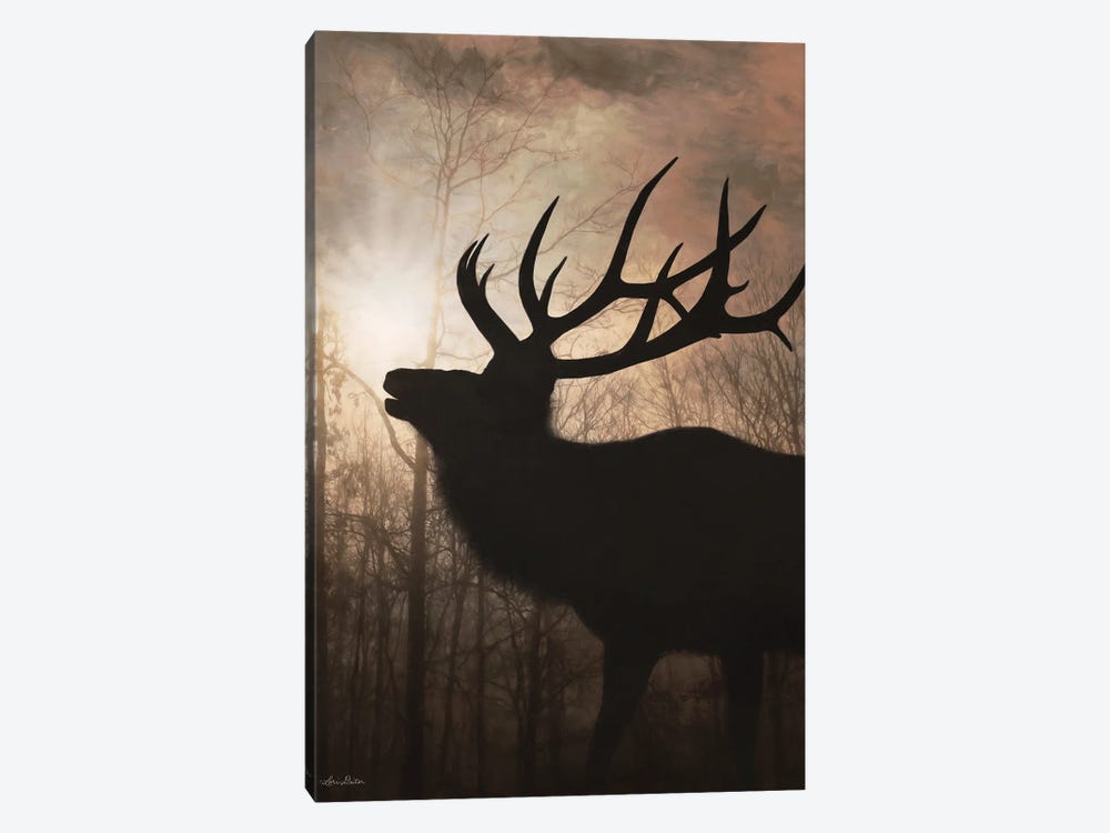 Elk Sunrise II by Lori Deiter 1-piece Canvas Print