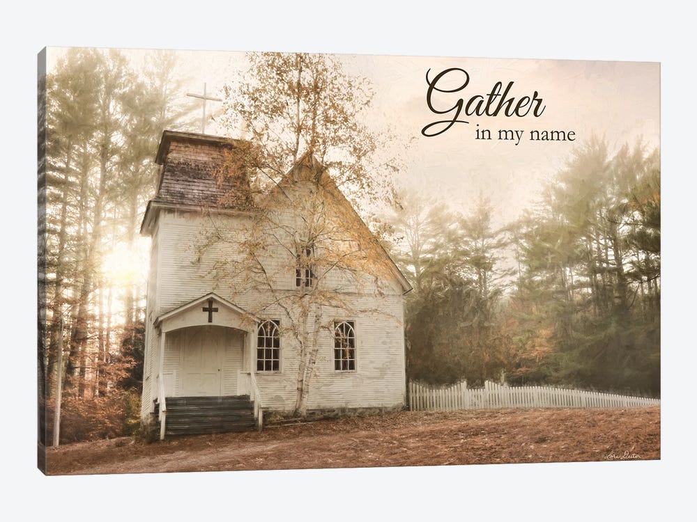 Gather In My Name by Lori Deiter 1-piece Canvas Wall Art