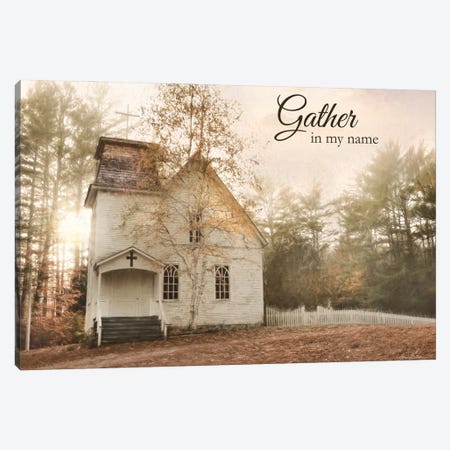Gather In My Name Canvas Print #LOD500} by Lori Deiter Canvas Print