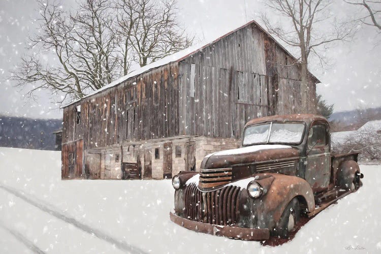 Rustic Winter Charm by Lori Deiter wall art