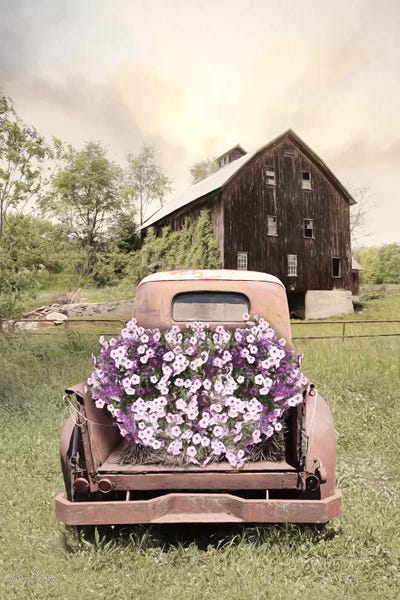 Lori Deiter: Petunia Truck by Lori Deiter