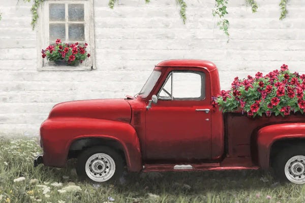 Trucks: Cottage Flower Delivery by Lori Deiter