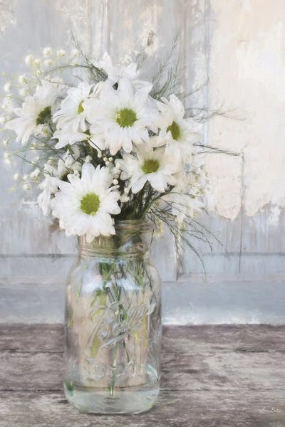 Lori Deiter: Farmhouse Floral I by Lori Deiter