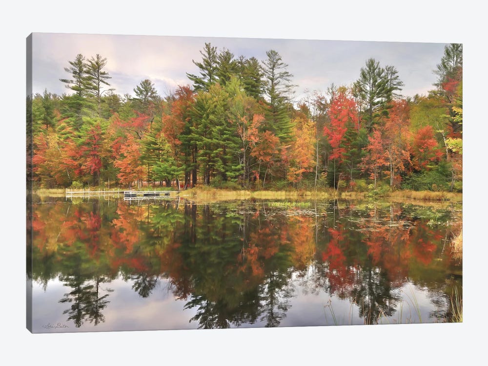 Adirondacks Foliage by Lori Deiter 1-piece Canvas Print
