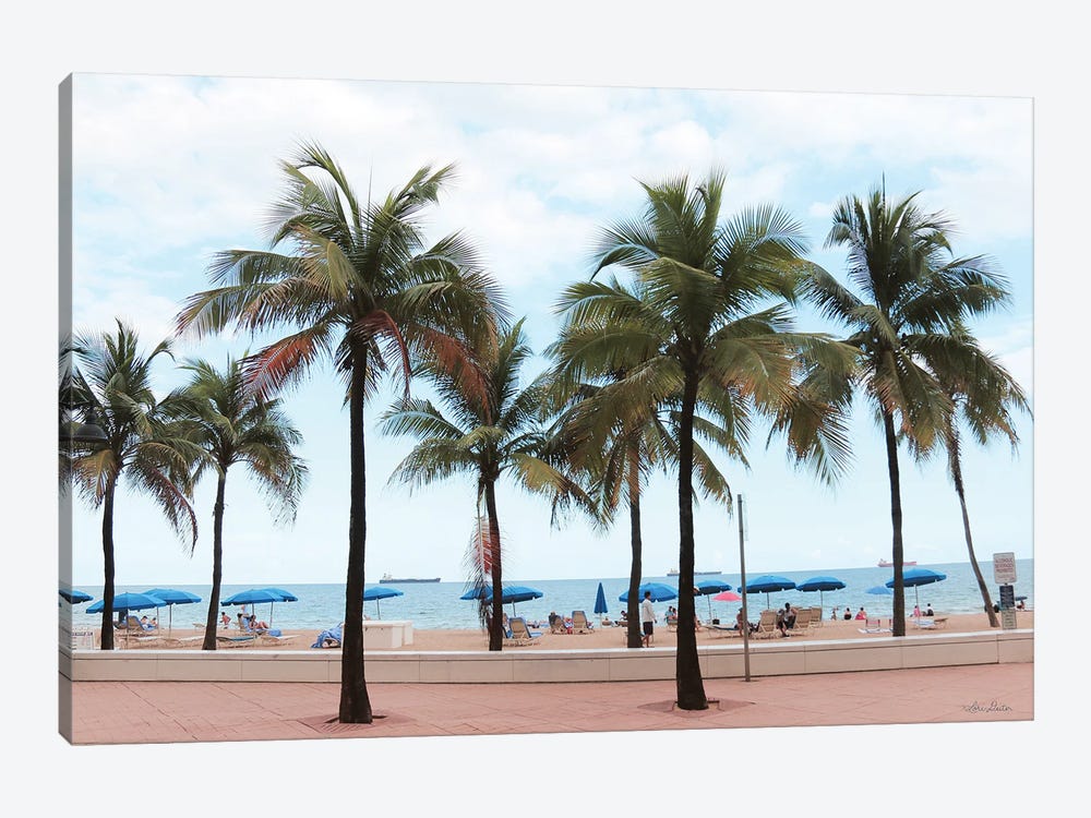 Florida Palms by Lori Deiter 1-piece Canvas Artwork