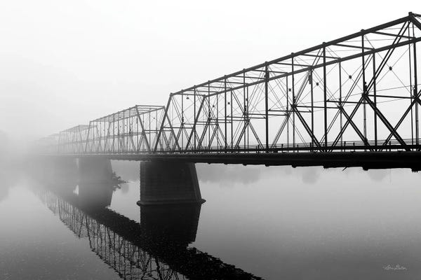 Lori Deiter: Foggy Morning Bridge by Lori Deiter