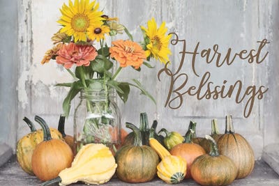 Harvest Blessings by Lori Deiter art print