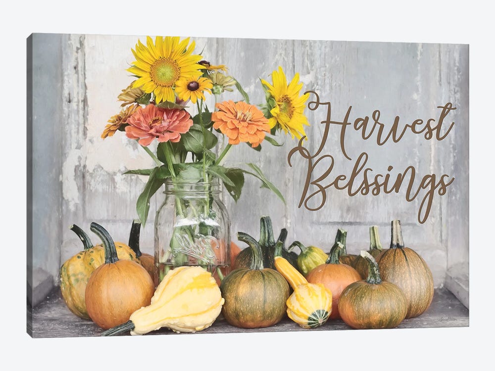 Harvest Blessings by Lori Deiter 1-piece Canvas Artwork