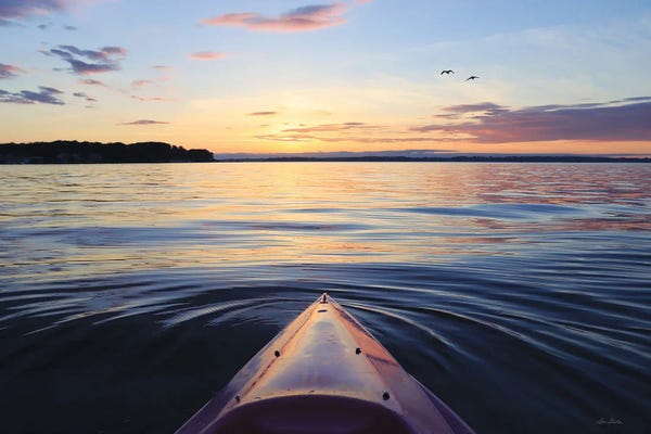 Lori Deiter: Kayaking On French Bay by Lori Deiter