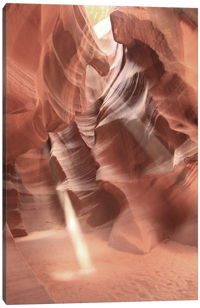 Antelope Canyon Sunbeams I Canvas Art Print - Lori Deiter
