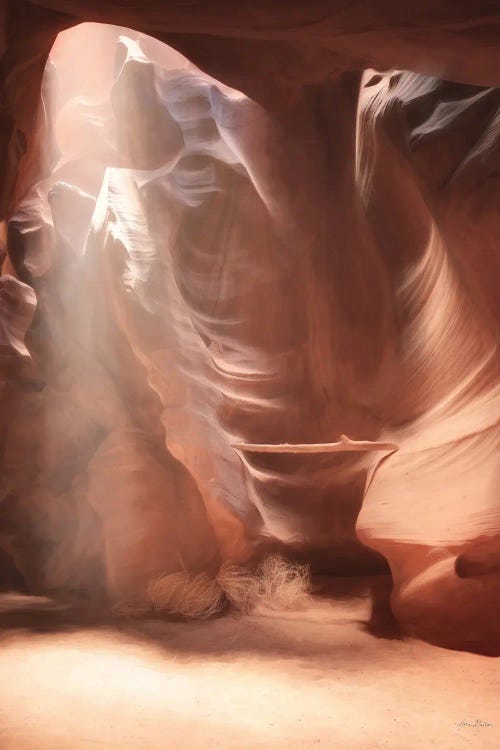 Antelope Canyon Sunbeams II