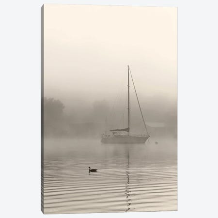 Foggy Bay Canvas Print #LOD631} by Lori Deiter Art Print