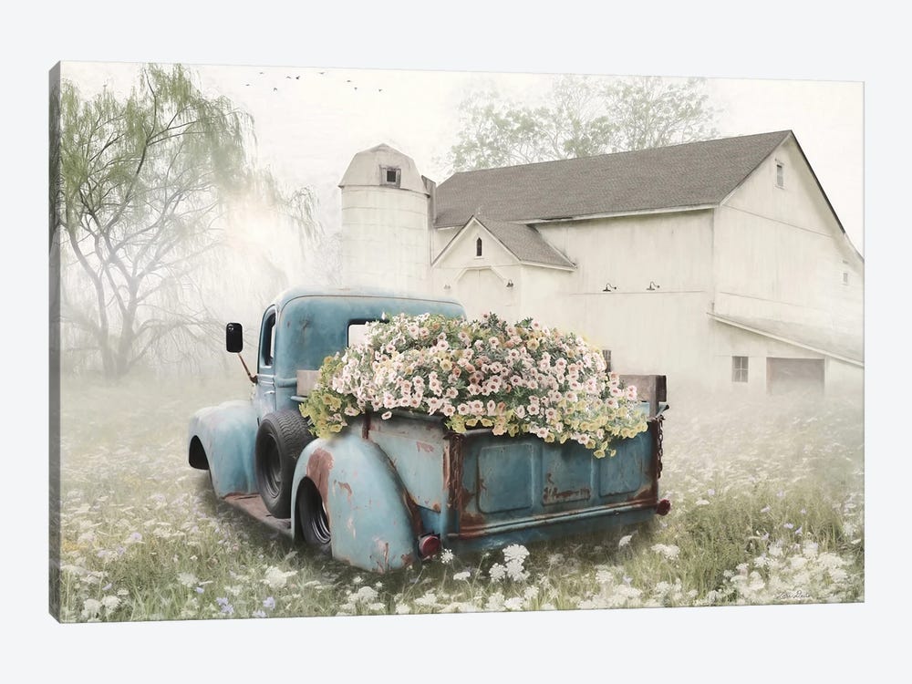 Full Of Flowers by Lori Deiter 1-piece Canvas Artwork