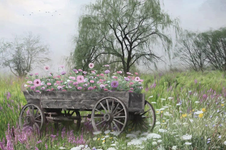 Wagonful Of Wishes by Lori Deiter wall art