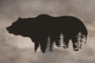 Lori Deiter - Steelpix Metal Wall Art: Woods Within Bear by Lori Deiter