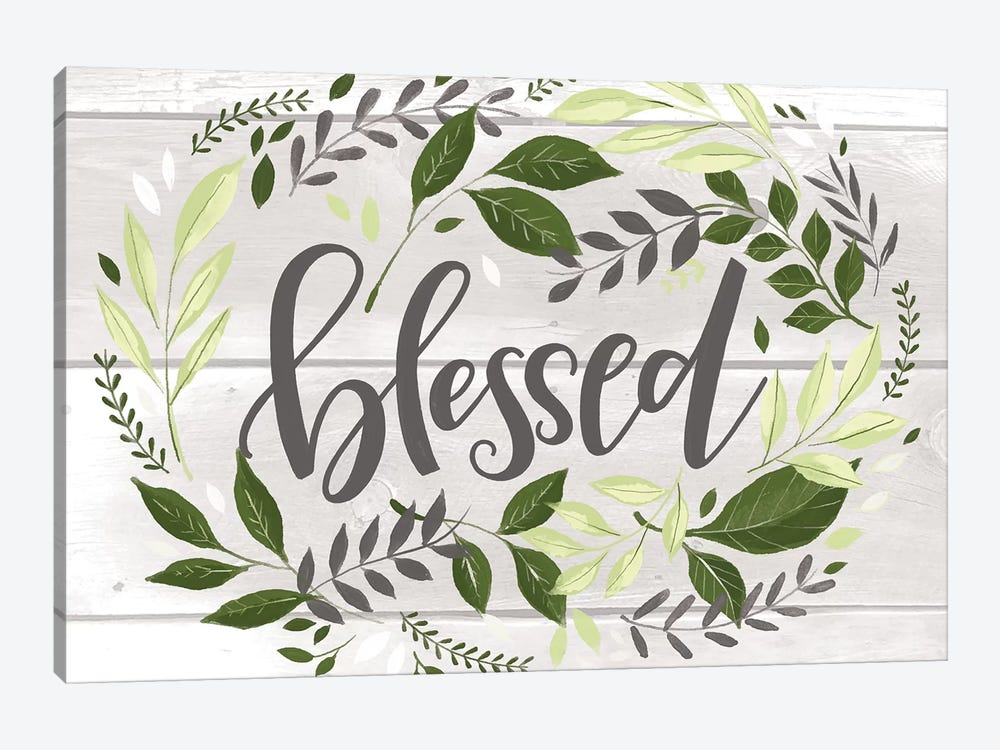 Blessed by Loni Harris 1-piece Canvas Art Print