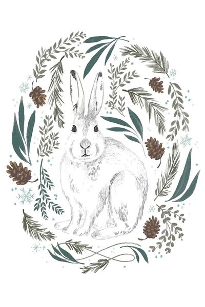 Winter Christmas Icy Winter Wishes IV by Loni Harris canvas print